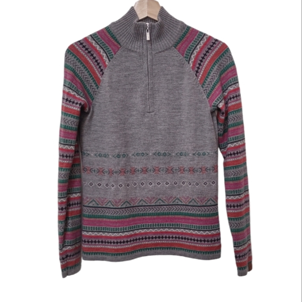 Neve Women's Merino Wool 1/4 Zip Sweater